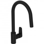 Смеситель для кухни Vitra Flow Soft A4344536EXP черный матовый