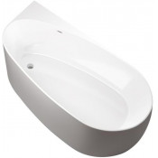 Ванна акриловая Allen Brau Priority 2.31002.20/PGM 170х80 белый/платиново-серый