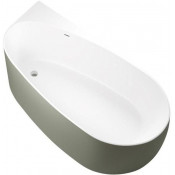 Ванна акриловая Allen Brau Priority 2.31002.21/CGM 170х80 белый матовый/цементно-серый