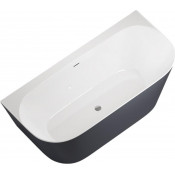 Ванна акриловая Allen Brau Priority 2.31003.20/AM 170х78 белый/антрацит