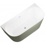 Ванна акриловая Allen Brau Priority 2.31003.20/CGM 170х78 белый/цементно-серый