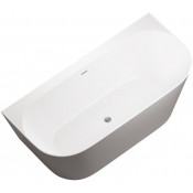 Ванна акриловая Allen Brau Priority 2.31003.21/PGM 170х78 белый матовый/платиново-серый