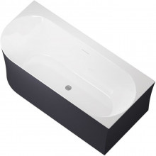 Ванна акриловая Allen Brau Priority 2.31004.20B/AM 170х78 белый/антрацит