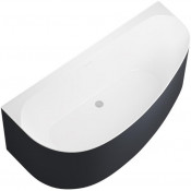 Ванна акриловая Allen Brau Priority 2.31005.20B/AM 160х78 белый/антрацит