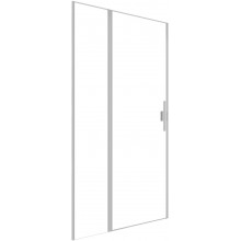 Душевая дверь Allen Brau Priority 3.31005.BA 100 серебро браш/прозрачное