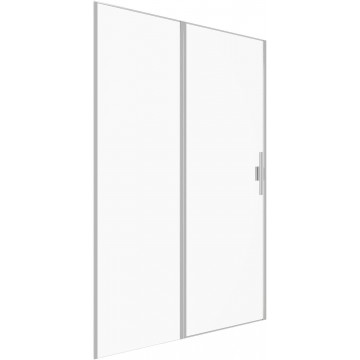 Душевая дверь Allen Brau Priority 3.31032.BA 120 серебро браш/прозрачное