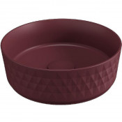 Раковина Allen Brau Fantasy Romb 4.11033.BD 36 бордо