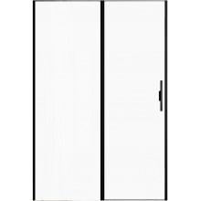 Душевая дверь Allen Brau Priority 3.31012.BBA 140 черный браш/прозрачное