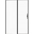 Душевая дверь Allen Brau Priority 3.31012.BBA 140 черный браш/прозрачное