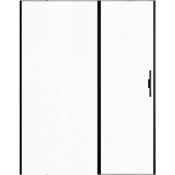 Душевая дверь Allen Brau Priority 3.31039.BBA 160 черный браш/прозрачное