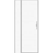 Душевая дверь Allen Brau Priority 3.31002.BA 90 серебро браш/прозрачное