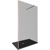 Душевая перегородка Allen Brau Infinity 3.21024.60.T 120 медь браш/тонированное