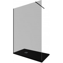 Душевая перегородка Allen Brau Infinity 3.21034.BBA.T 160 черный браш/тонированное