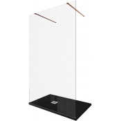 Душевая перегородка Allen Brau Infinity 3.21047.60 120 медь браш/прозрачное