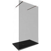 Душевая перегородка Allen Brau Infinity 3.21048.60.T 120 медь браш/тонированное