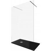 Душевая перегородка Allen Brau Infinity 3.21049.BA 140 серебро браш/прозрачное