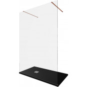 Душевая перегородка Allen Brau Infinity 3.21053.60 140 медь браш/прозрачное