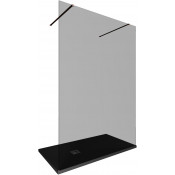 Душевая перегородка Allen Brau Infinity 3.21054.60.T 140 медь браш/тонированное