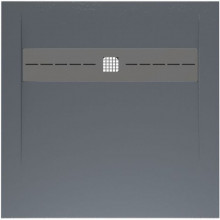 Душевой поддон Allen Brau Infinity 8.21001-BGM 90x90 синий матовый