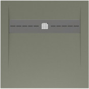 Душевой поддон Allen Brau Infinity 8.21001-CGM 90x90 олива