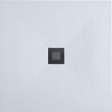 Душевой поддон Allen Brau Priority 8.31005-21 100x100 белый камень