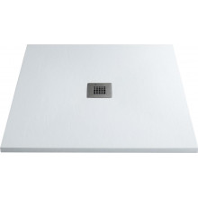 Душевой поддон Allen Brau Priority 8.31004-21 100x90 белый камень