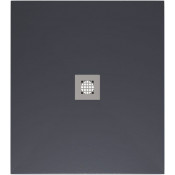 Душевой поддон Allen Brau Priority 8.31001-AM 90x80 антрацит