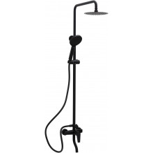 Душевая система Allen Brau Eclipse 5.E1007-31 черный матовый