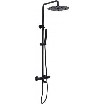 Душевая система Allen Brau Priority 5.31T10-31 черный матовый