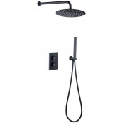 Душевая система Allen Brau Priority 5.31013-31 черный матовый