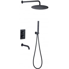 Душевая система Allen Brau Priority 5.31014-31 черный матовый