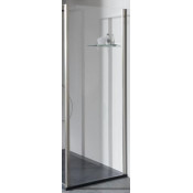 Боковая стенка Allen Brau Priority 3.31041.BA 80 серебро браш/прозрачное