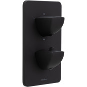 Смеситель для душа Allen Brau Infinity 5.21316-31 с термостатом черный матовый