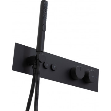 Смеситель для душа Allen Brau Liberty 5.33010-31 черный матовый