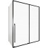 Душевой уголок Allen Brau Fantasy 3.11010.31 / 3.11013.31 160x90 черный матовый/прозрачное
