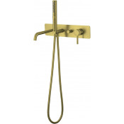 Смеситель для ванны Allen Brau Priority 5.31A05-GB золото брашированное