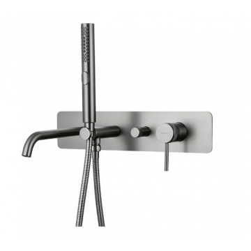 Смеситель для ванны Allen Brau Priority 5.31A05-MG графит брашированный