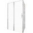 Душевой уголок Allen Brau Priority 3.31007.00 / 3.31019.00 120x100 хром/прозрачное