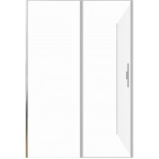 Душевой уголок Allen Brau Priority 3.31011.BA / 3.31020.BA 140x100 серебро браш/прозрачное