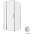 Душевой уголок Allen Brau Priority 3.31026.BA / 3.31044.BA 90x90 серебро браш/прозрачное