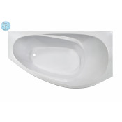 Ванна из литьевого мрамора Marmo Bagno Турин 170х95 правая MB-TR170-95