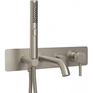 Смеситель для ванны Allen Brau Priority 5.31006-BN никель брашированный