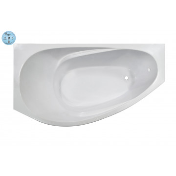 Ванна из литьевого мрамора Marmo Bagno Турин 170х95 Левая MB-TL170-95