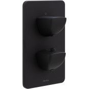 Смеситель для душа Allen Brau Infinity V.1 5.21116-31 с термостатом черный матовый