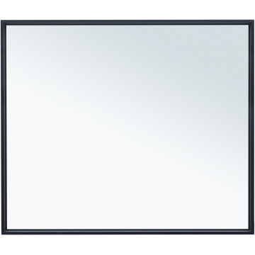 Зеркало Allen Brau Liberty 1.330016.BB 100x85 с подсветкой черный браш