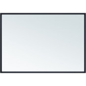 Зеркало Allen Brau Liberty 1.330017.BB 120x85 с подсветкой черный браш