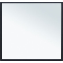 Зеркало Allen Brau Liberty 1.330015.BB 90x85 с подсветкой черный браш