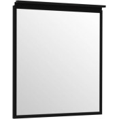 Зеркало Allen Brau Priority 1.31014.BB 70x75 с подсветкой черный браш