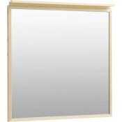 Зеркало Allen Brau Priority 1.31015.03 80x75 с подсветкой латунь браш