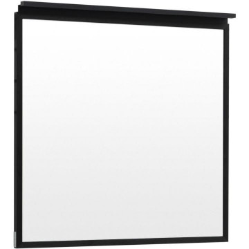 Зеркало Allen Brau Priority 1.31015.BB 80x75 с подсветкой черный браш